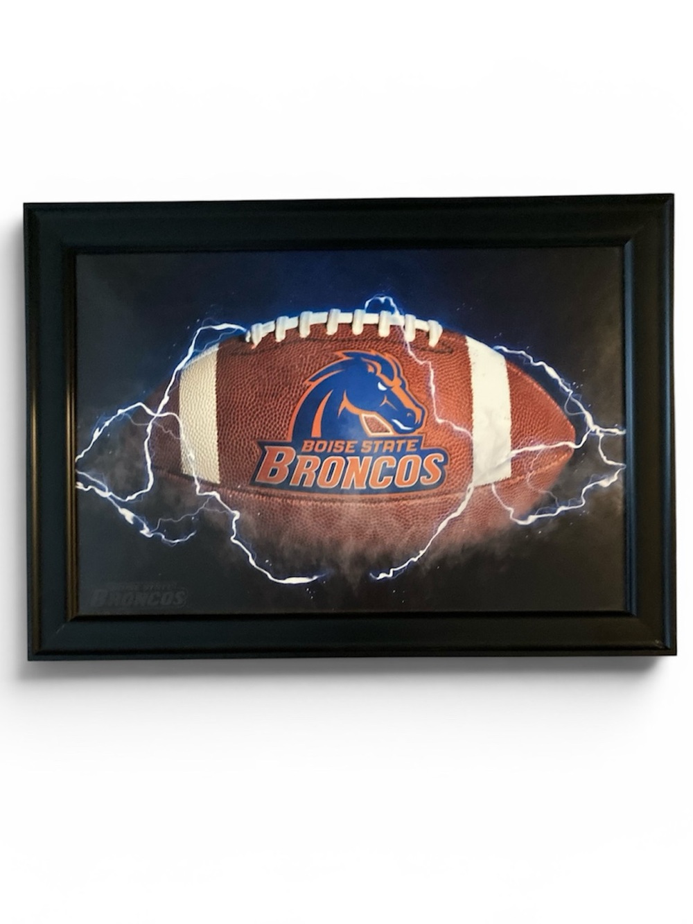 Boise State Broncos UniversityFramed College Football Wall Art - Orange & Blue